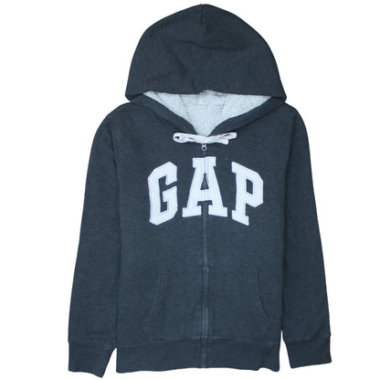Mens UK Size L Gap Grey Full Zip Hoodie