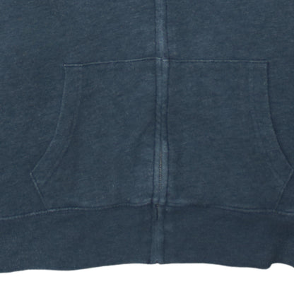 Mens UK Size L Gap Grey Full Zip Hoodie