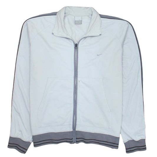 Mens UK Size M Nike Grey Full Zip Sweatshirt