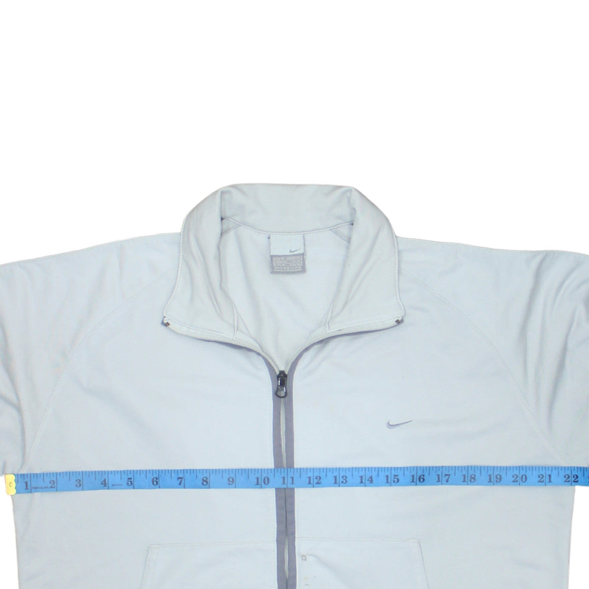 Mens UK Size M Nike Grey Full Zip Sweatshirt
