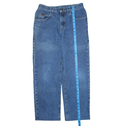 Mens UK Size M Lee Regular Fit Straight Blue Jeans