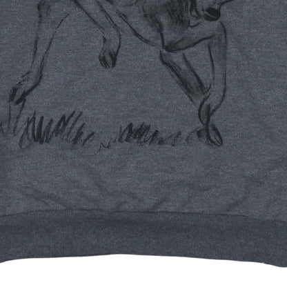 Womens UK Size L Disney Grey Pullover Sweatshirt