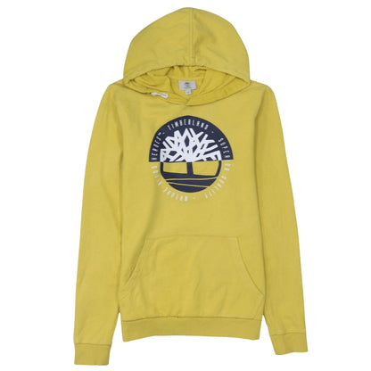 Womens UK Size M Timberland Yellow Pullover Hoodie