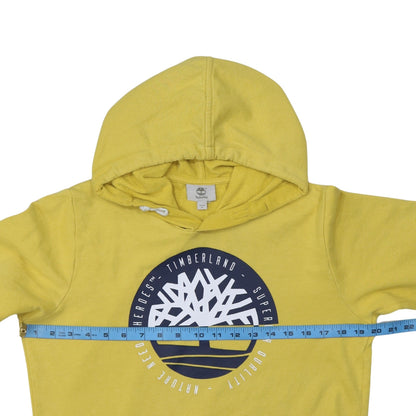 Womens UK Size M Timberland Yellow Pullover Hoodie