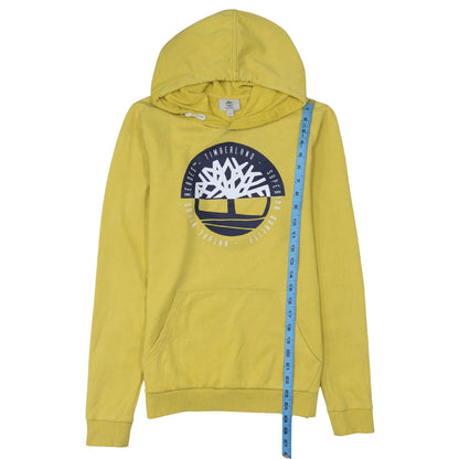 Womens UK Size M Timberland Yellow Pullover Hoodie