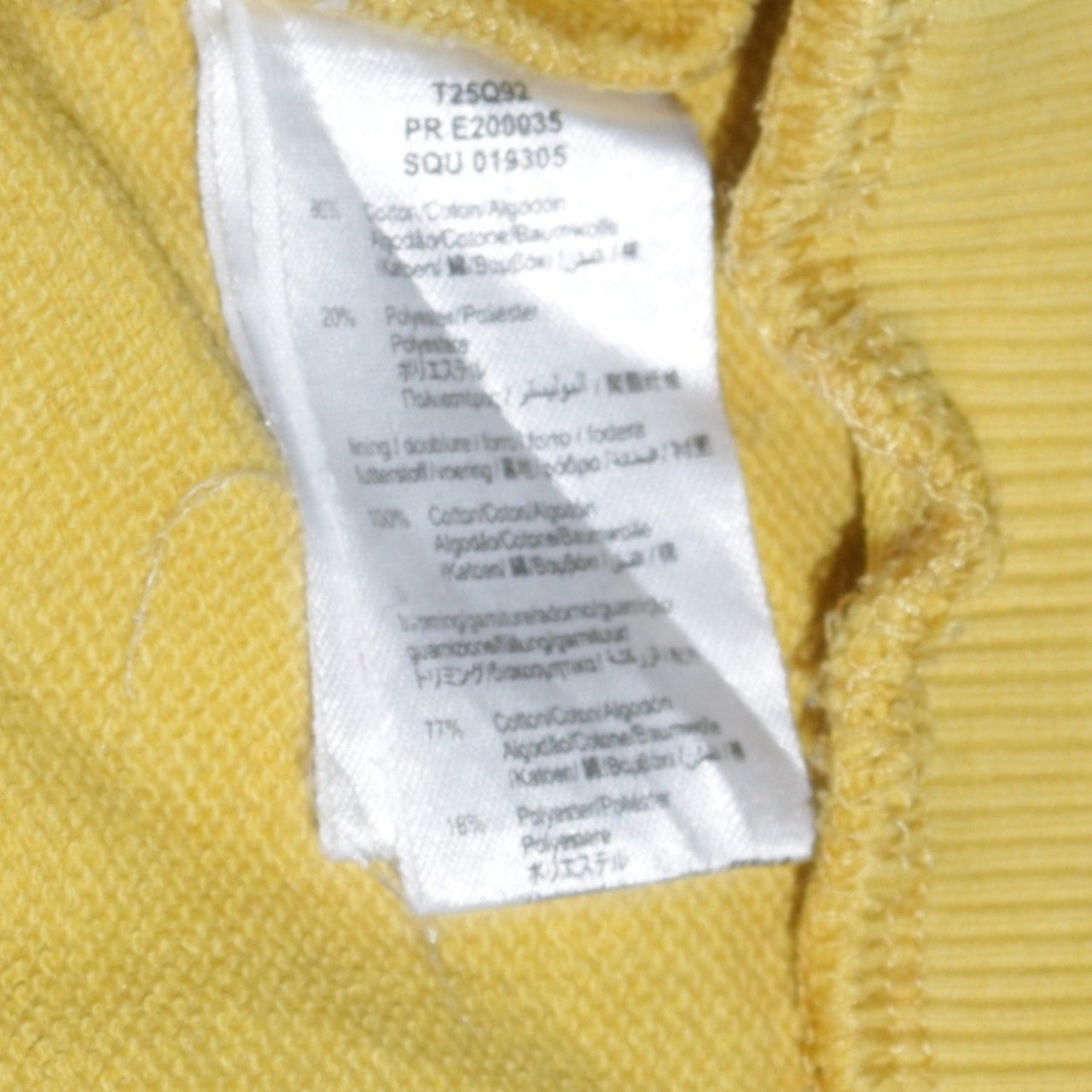 Womens UK Size M Timberland Yellow Pullover Hoodie