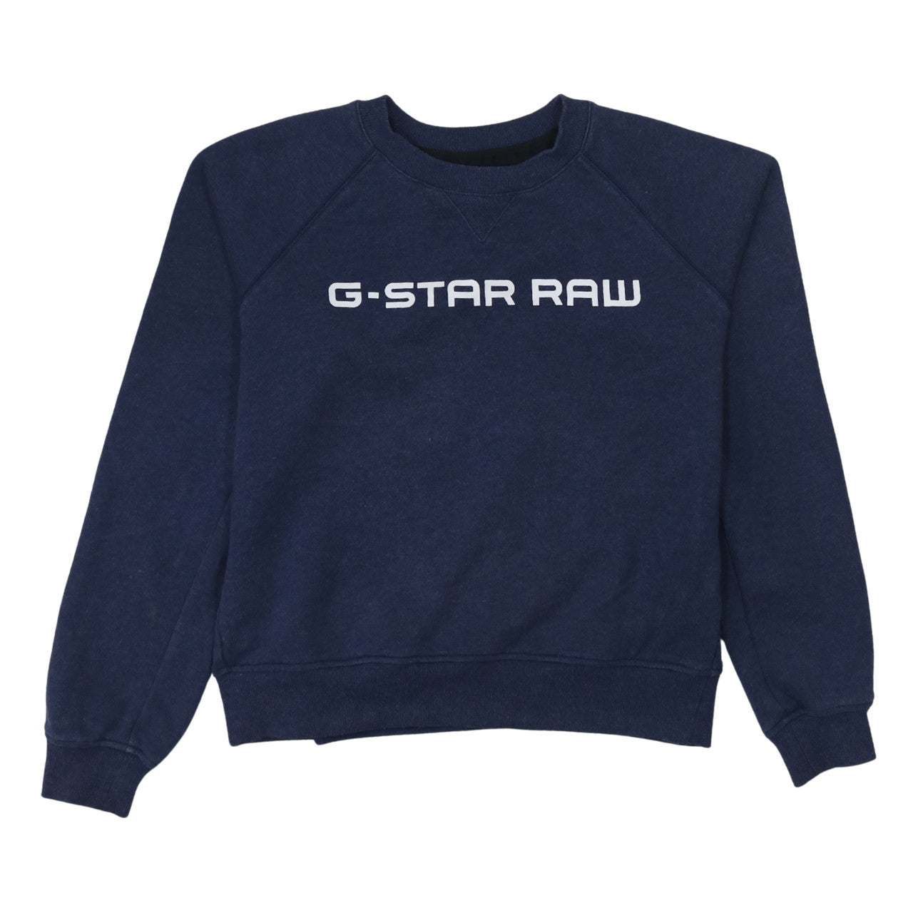 Womens UK Size M G-Star RAW Blue Pullover Sweatshirt