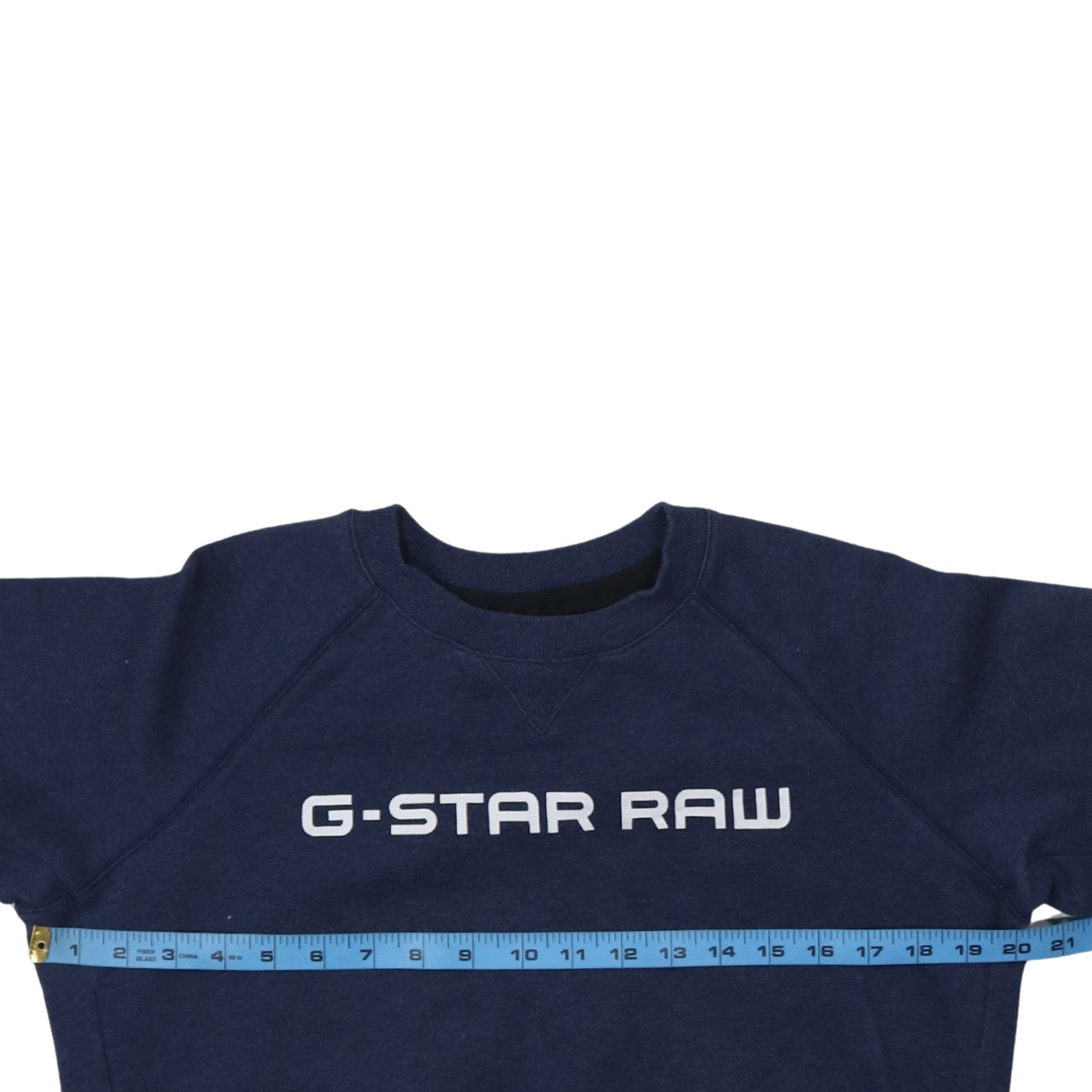Womens UK Size M G-Star RAW Blue Pullover Sweatshirt