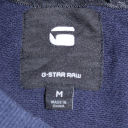Womens UK Size M G-Star RAW Blue Pullover Sweatshirt