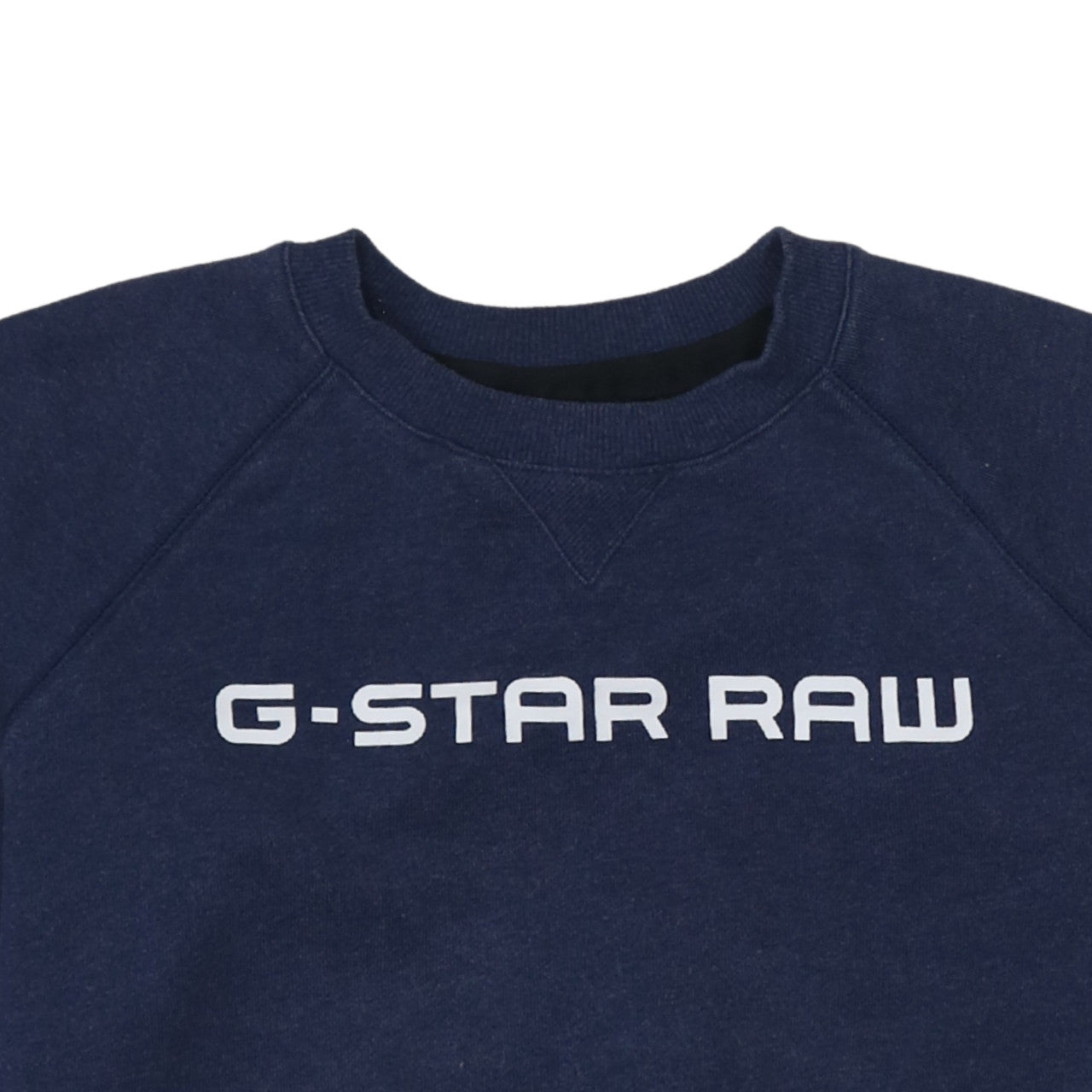 Womens UK Size M G-Star RAW Blue Pullover Sweatshirt