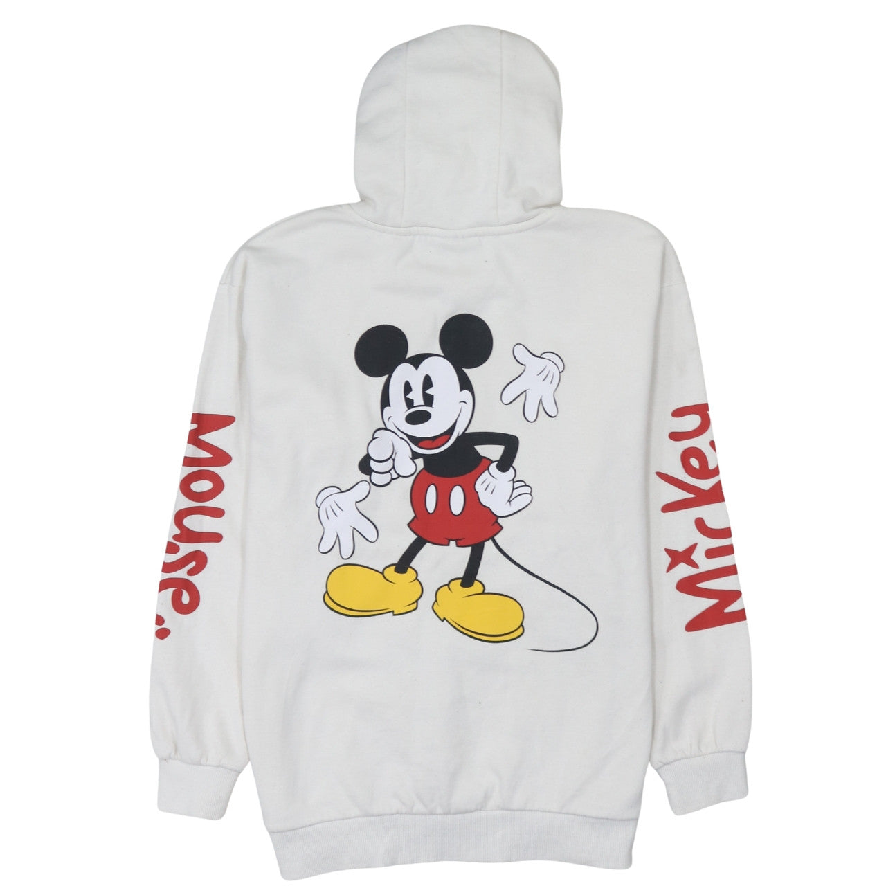 Boys UK Size 12-13 Years Disney White Pullover Hoodie