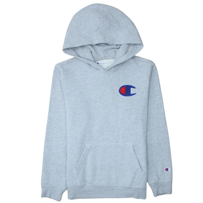 Womens UK Size L Champion Grey Pullover Hoodie