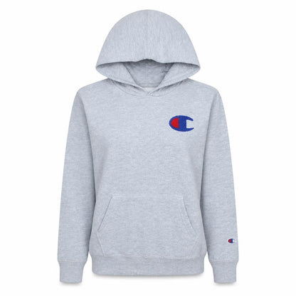 Womens UK Size L Champion Grey Pullover Hoodie