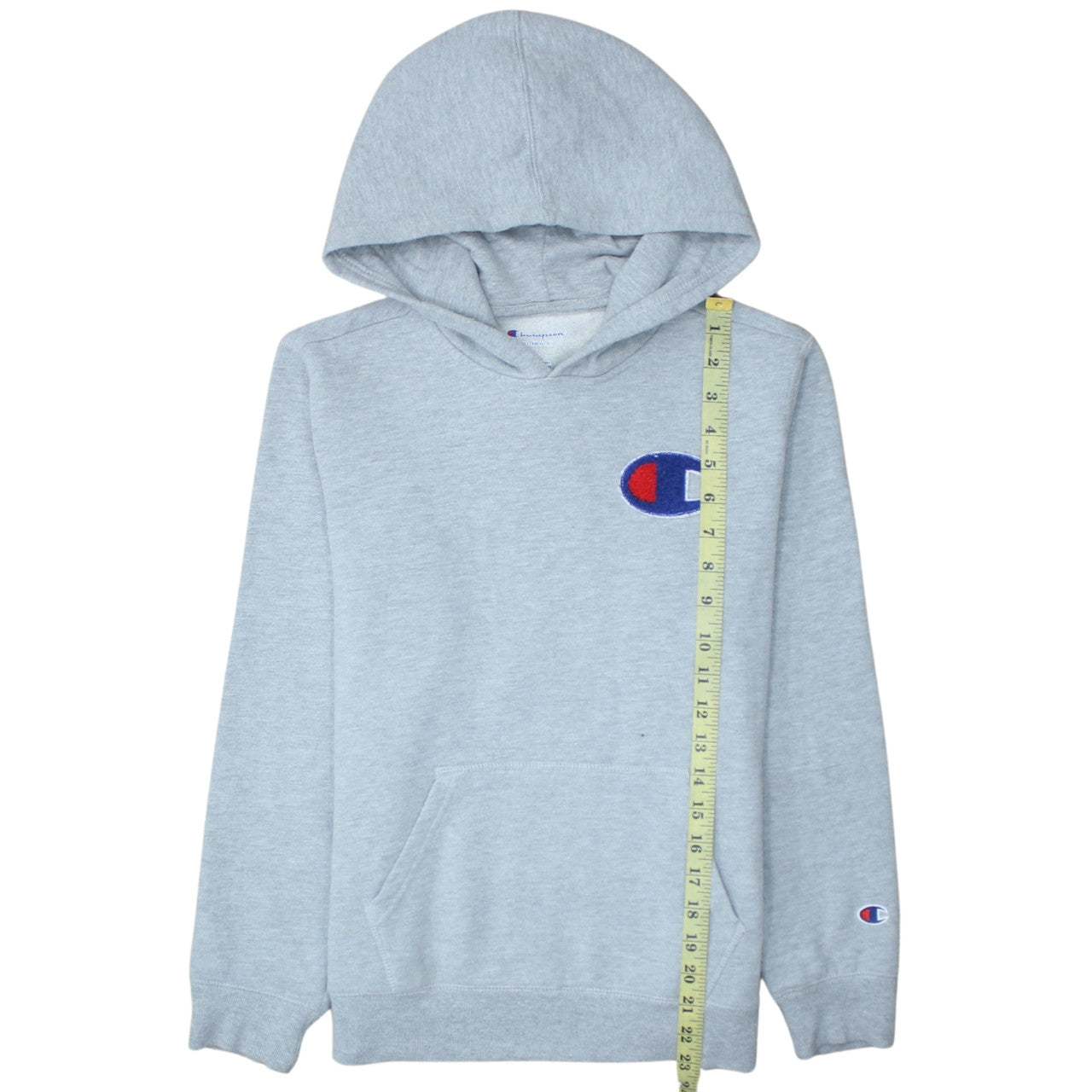 Womens UK Size L Champion Grey Pullover Hoodie