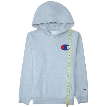Womens UK Size L Champion Grey Pullover Hoodie