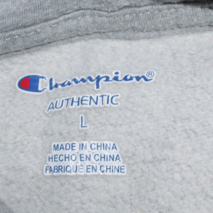 Womens UK Size L Champion Grey Pullover Hoodie