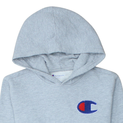 Womens UK Size L Champion Grey Pullover Hoodie
