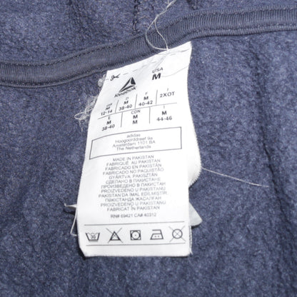 Womens UK Size M Reebok Blue Full Zip Hoodie