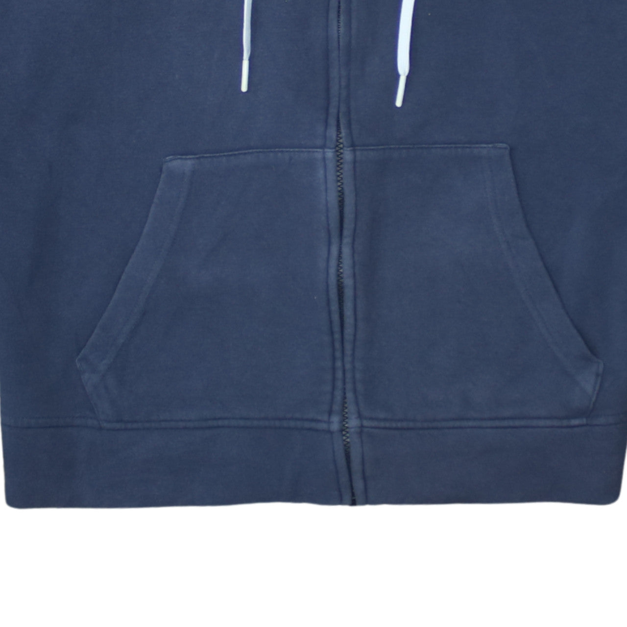 Womens UK Size M Reebok Blue Full Zip Hoodie