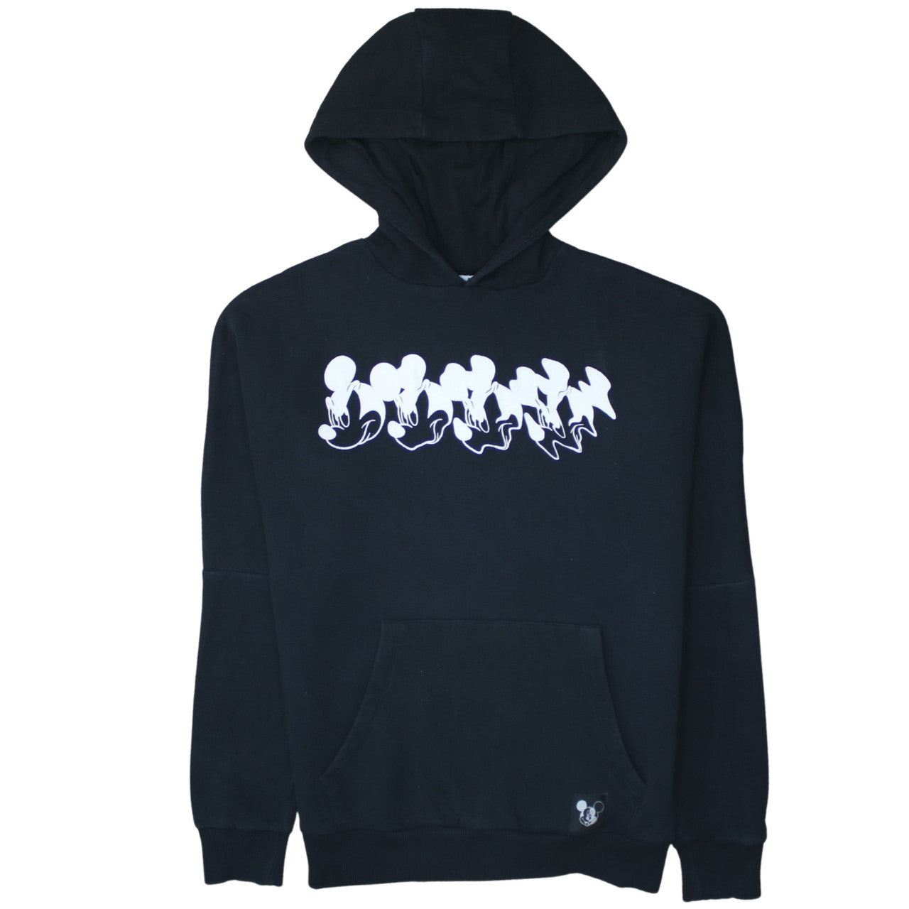 Womens UK Size XS Primark Black Pullover Hoodie