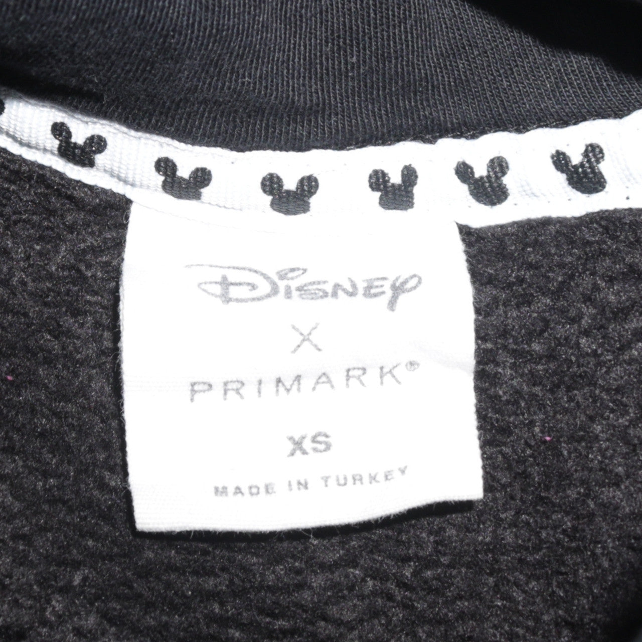 Womens UK Size XS Primark Black Pullover Hoodie