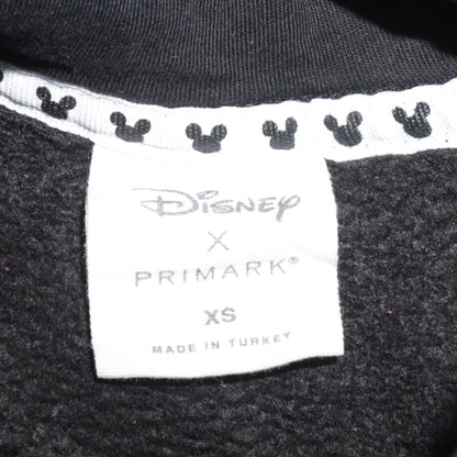 Womens UK Size XS Primark Black Pullover Hoodie