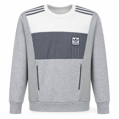 Mens UK Size S adidas Grey Pullover Sweatshirt
