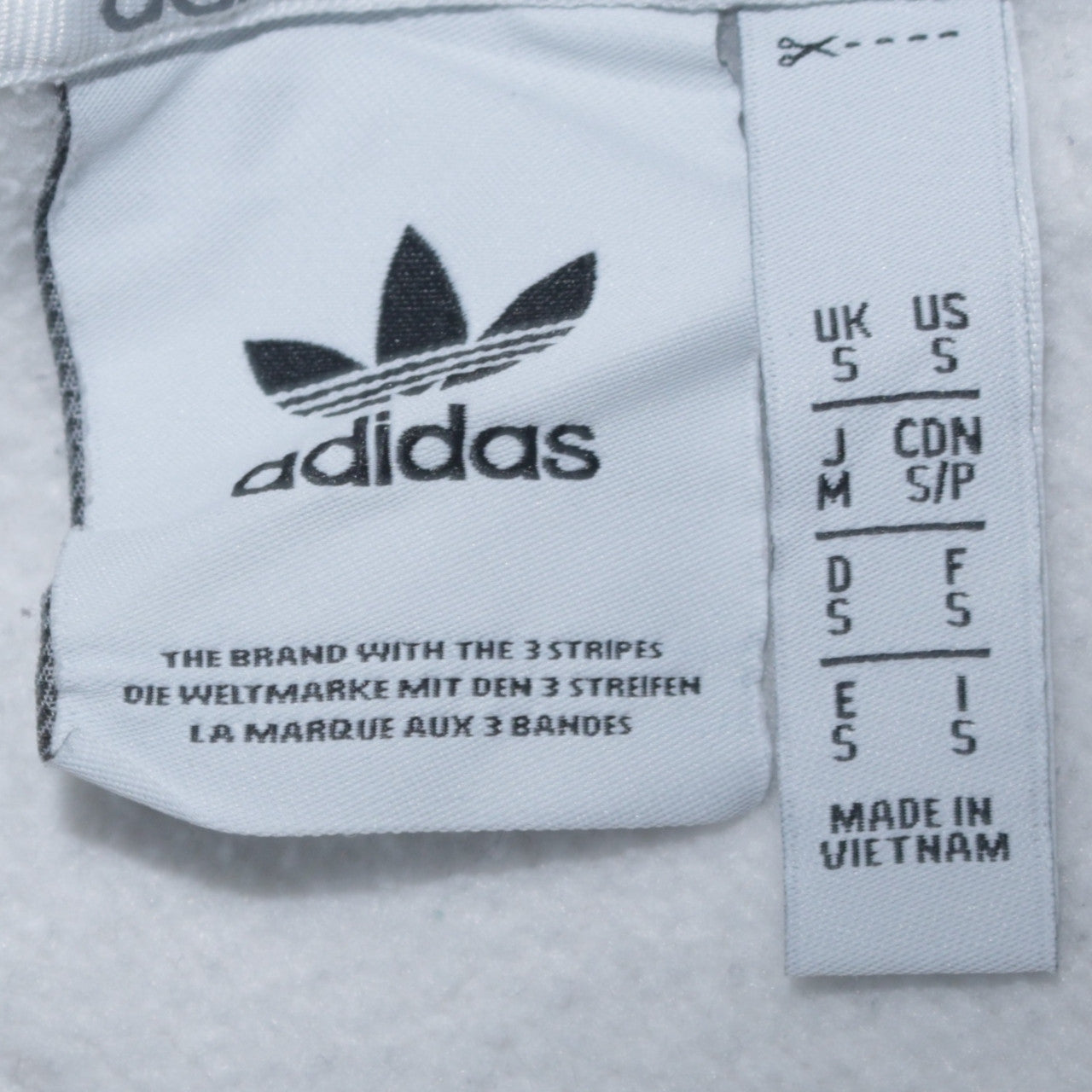 Mens UK Size S adidas Grey Pullover Sweatshirt