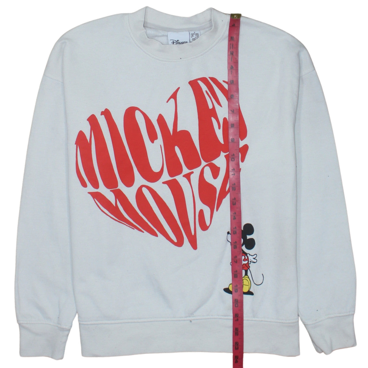 Womens UK Size S Disney White Pullover Sweatshirt