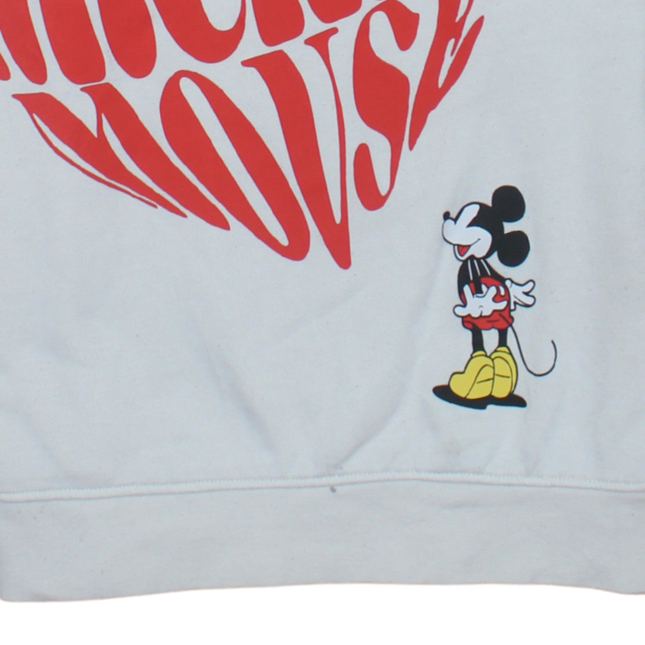 Womens UK Size S Disney White Pullover Sweatshirt