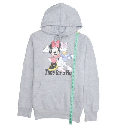 Womens UK Size S Disney Grey Pullover Hoodie