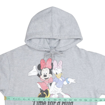 Womens UK Size S Disney Grey Pullover Hoodie