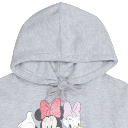 Womens UK Size S Disney Grey Pullover Hoodie