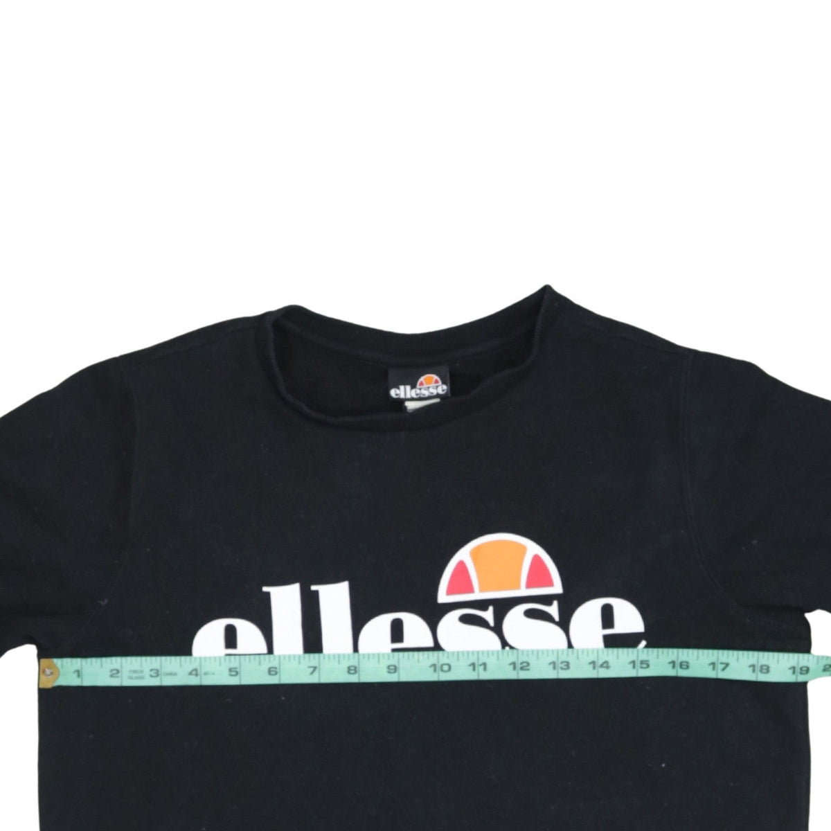 Boys UK Size 13-14 Years ellesse Black Pullover Sweatshirt