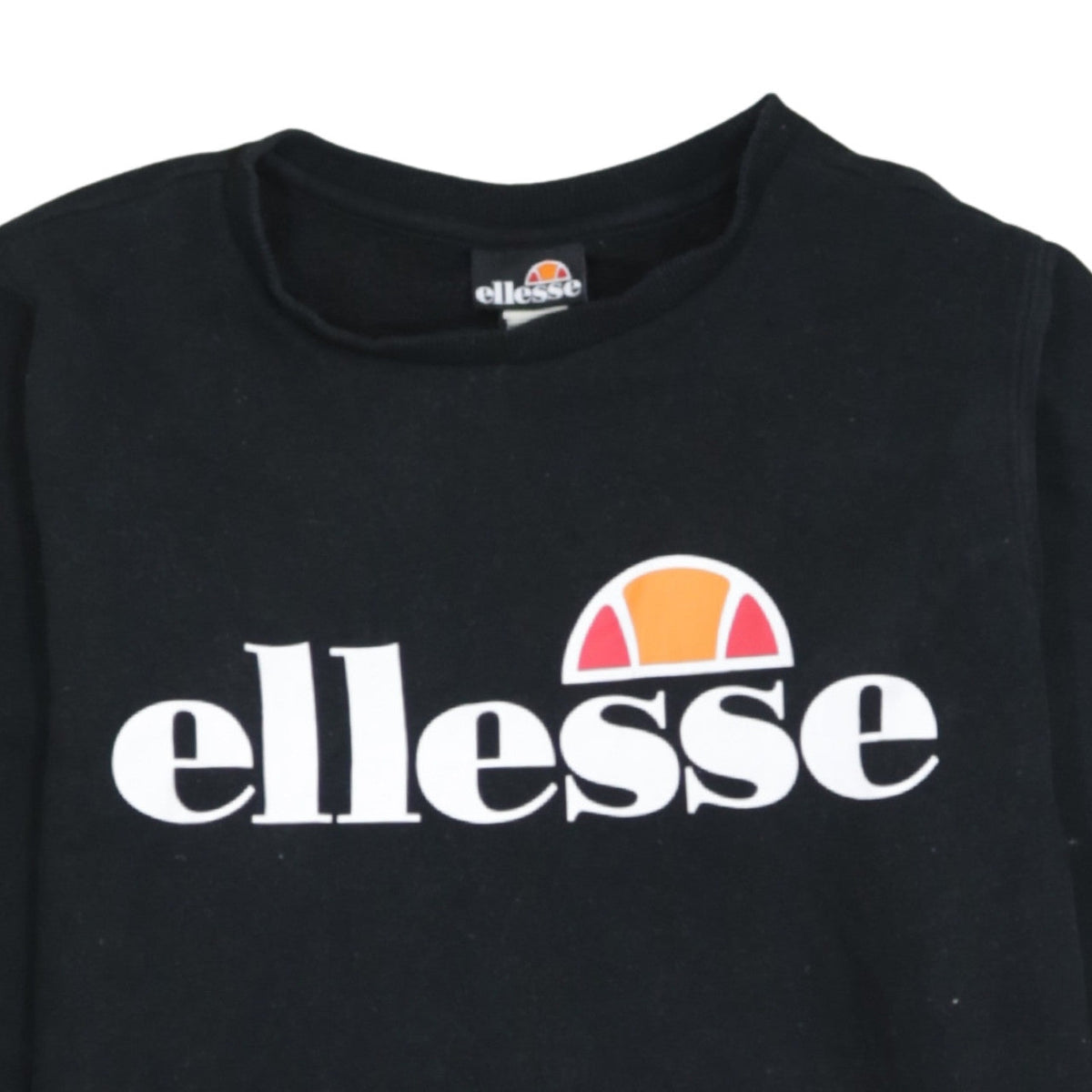 Boys UK Size 13-14 Years ellesse Black Pullover Sweatshirt