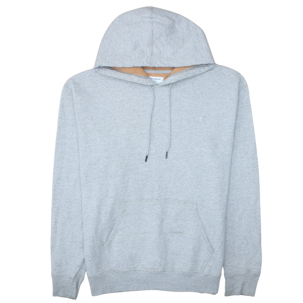 Mens UK Size XL Champion Grey Pullover Hoodie