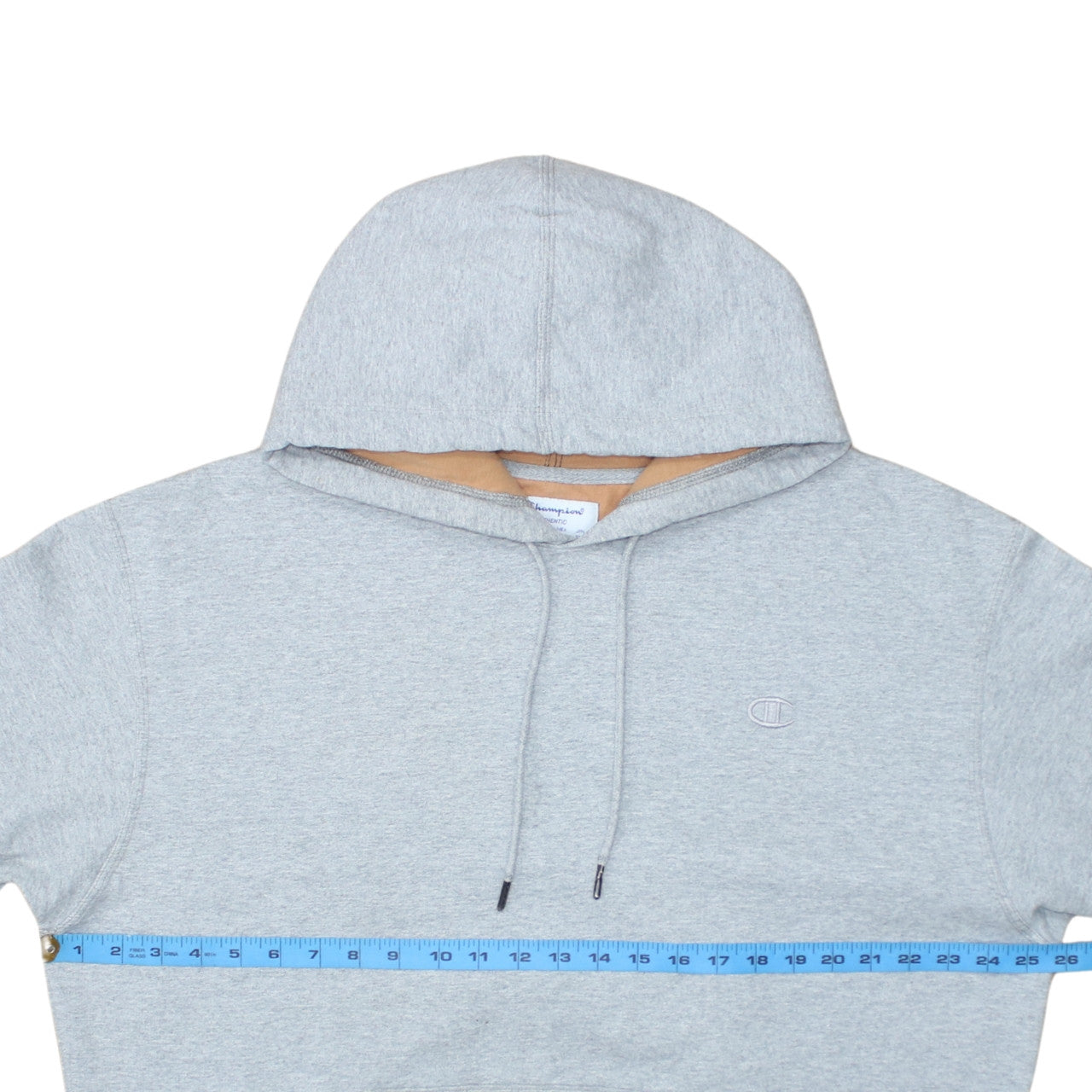 Mens UK Size XL Champion Grey Pullover Hoodie