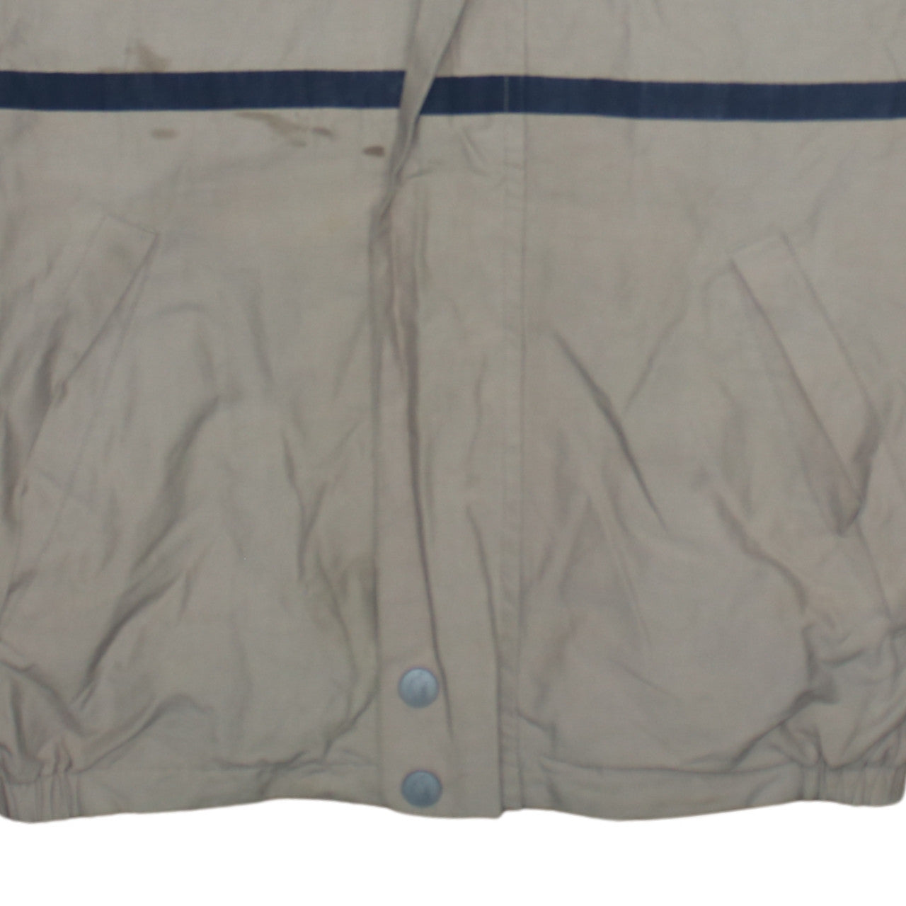 Mens UK Size L Nautica Beige Windbreaker Coat