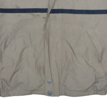 Mens UK Size L Nautica Beige Windbreaker Coat