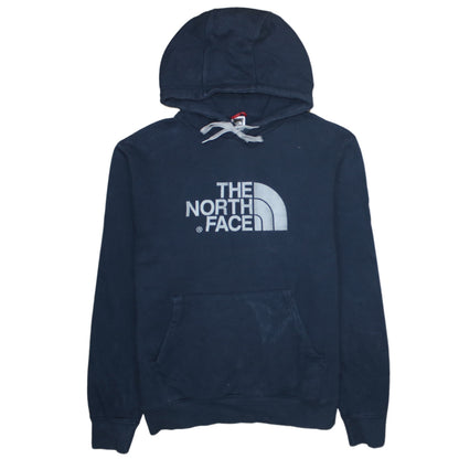 Mens UK Size L The North Face Blue Pullover Hoodie