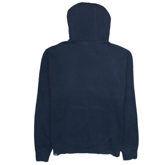 Mens UK Size L The North Face Blue Pullover Hoodie