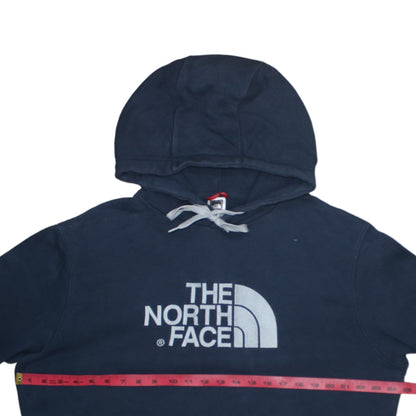 Mens UK Size L The North Face Blue Pullover Hoodie