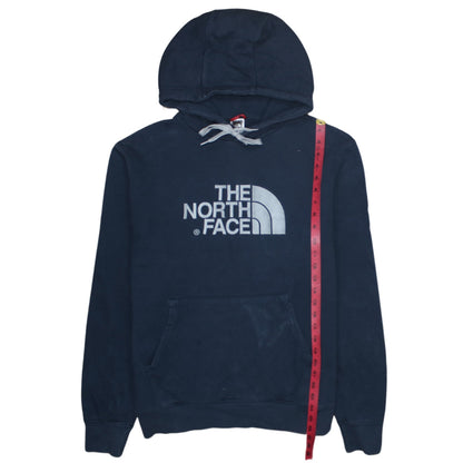 Mens UK Size L The North Face Blue Pullover Hoodie