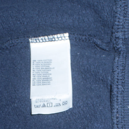 Mens UK Size L The North Face Blue Pullover Hoodie