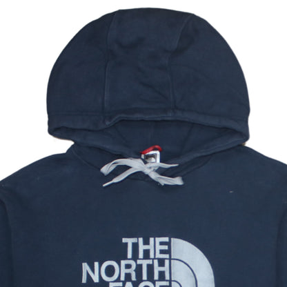 Mens UK Size L The North Face Blue Pullover Hoodie