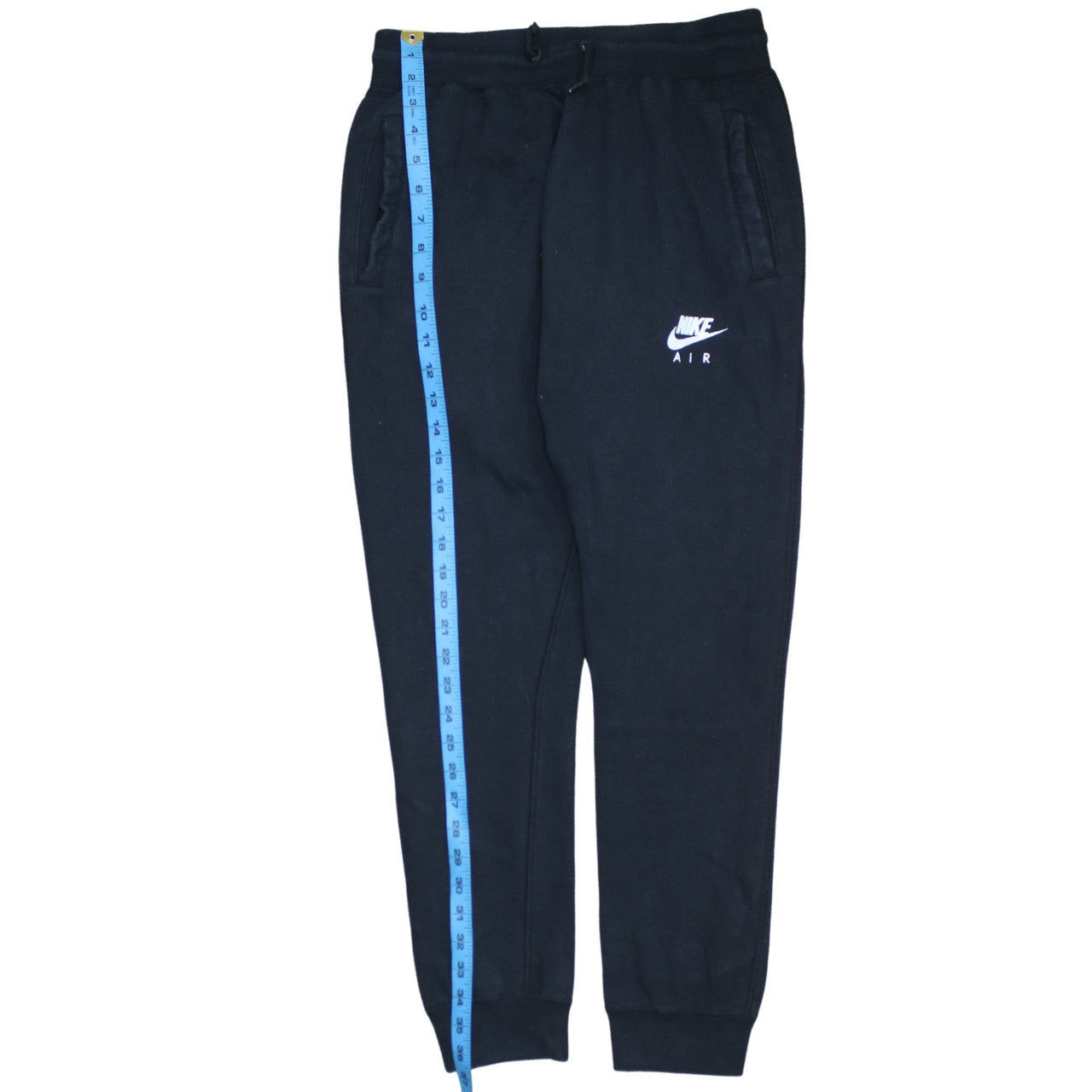 Mens UK Size S Nike Regular Fit Jogger Black Trousers