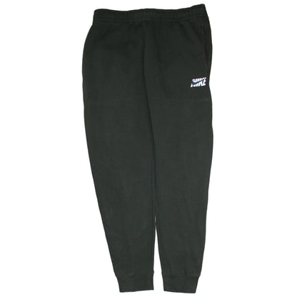 Mens UK Size M Nike Regular Fit Jogger Black Trousers