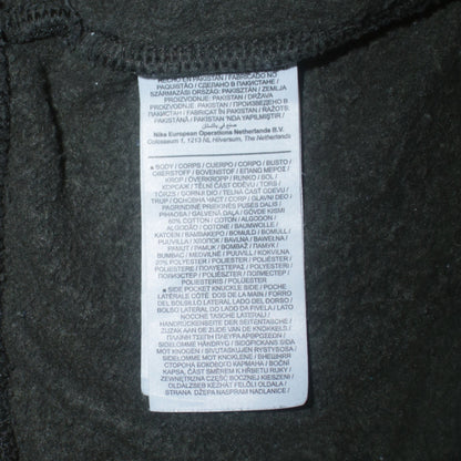 Mens UK Size M Nike Regular Fit Jogger Black Trousers