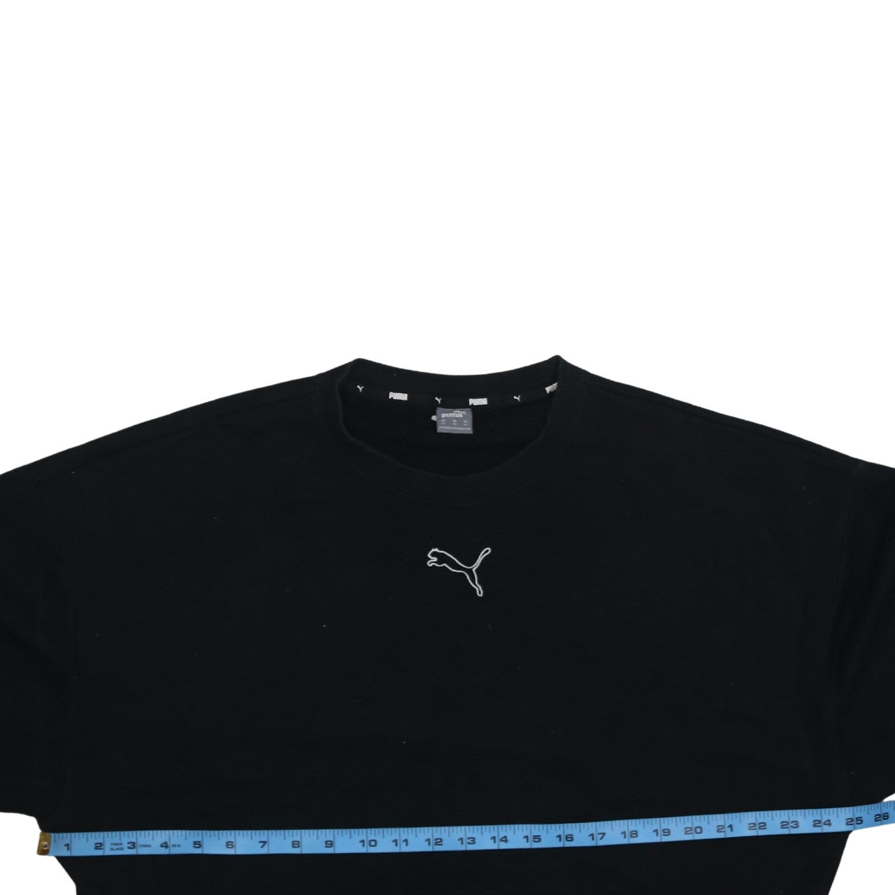 Womens UK Size XL PUMA Black Pullover Sweatshirt