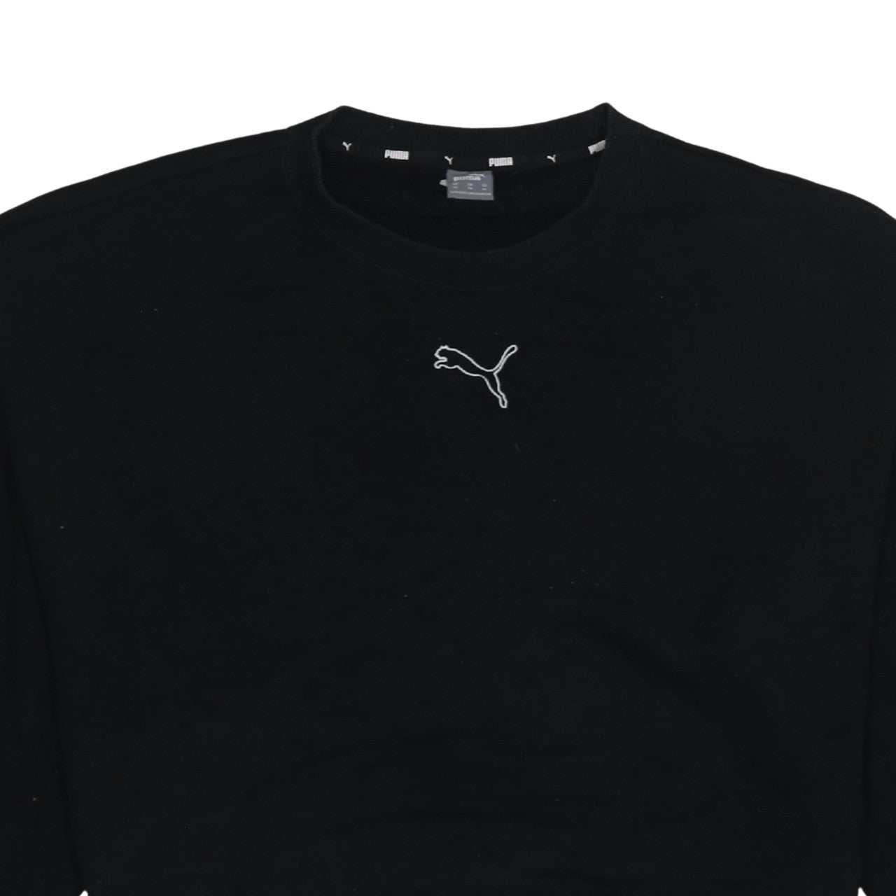 Womens UK Size XL PUMA Black Pullover Sweatshirt